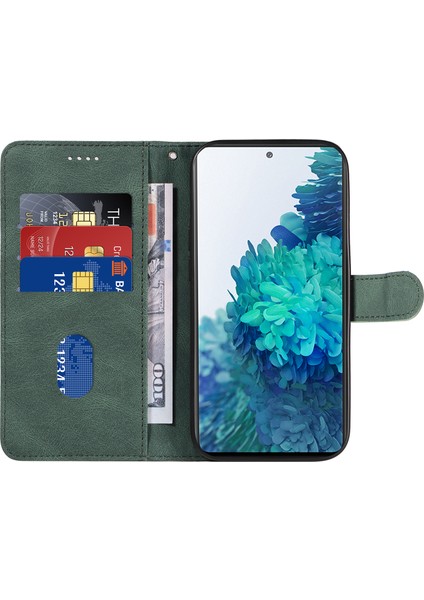 Samsung Galaxy S20 Fe / S20 Fe 2022 / S20 Lite Cüzdan Deri Telefon Kapağı Baskılı Stand Kılıfı (Yurt Dışından)