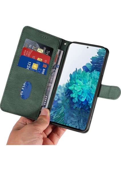 Samsung Galaxy S20 Fe / S20 Fe 2022 / S20 Lite Cüzdan Deri Telefon Kapağı Baskılı Stand Kılıfı (Yurt Dışından)