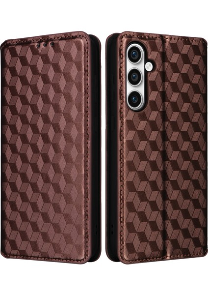 Samsung Galaxy S23 Fe Pu Deri Cüzdan Telefon Kılıfı Eşanjör Basılı Stand Flip Telefon Kapağı (Yurt Dışından)