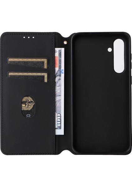 Samsung Galaxy S23 Fe Pu Deri Cüzdan Telefon Kılıfı Eşanjör Basılı Stand Flip Telefon Kapağı (Yurt Dışından) modelleri