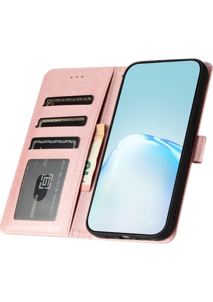 Samsung Galaxy S21+ 5g Pu Deri+ Tpu Telefon Koruyucusu, Cüzdan Işlevi Stand Ipek Doku Flip Case El Kayışı ile (Yurt Dışından)