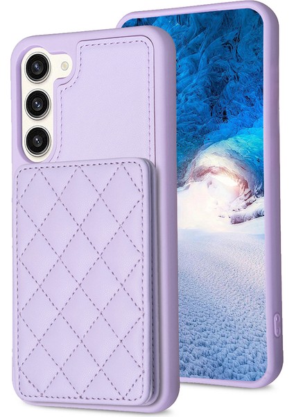 Samsung Galaxy S23+ Telefon Kılıfı Kart Tutucu Çubuğu Pu Deri Kaplamalı Tpu Arka Kapak (Yurt Dışından) fiyatları