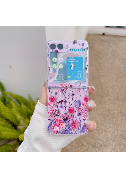 Samsung Galaxy Z Flip5 5g Telefon Kılıfı, Çizelge Önleyici Pc Telefon Kapağı (Yurt Dışından) fiyatları