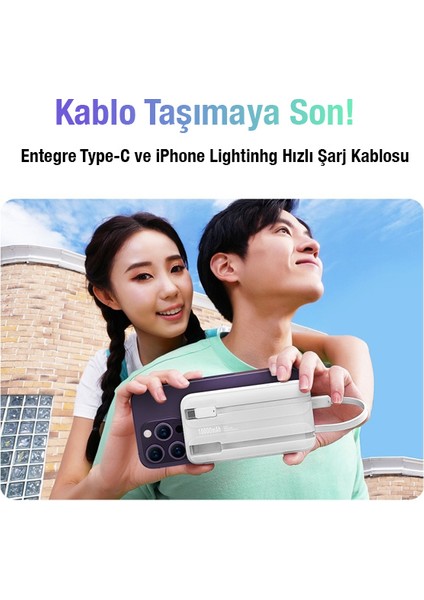 Comet Series 10000MAH 22.5W Hızlı Şarj Dijital Göstergeli Powerbank fırsatları