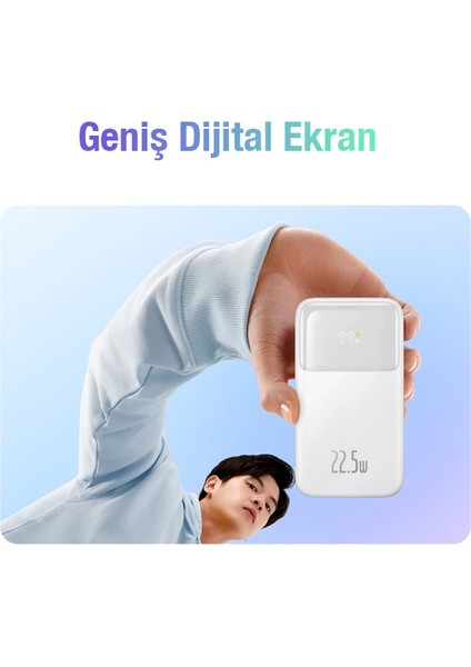 Comet Series 10000MAH 22.5W Hızlı Şarj Dijital Göstergeli Powerbank indirimleri
