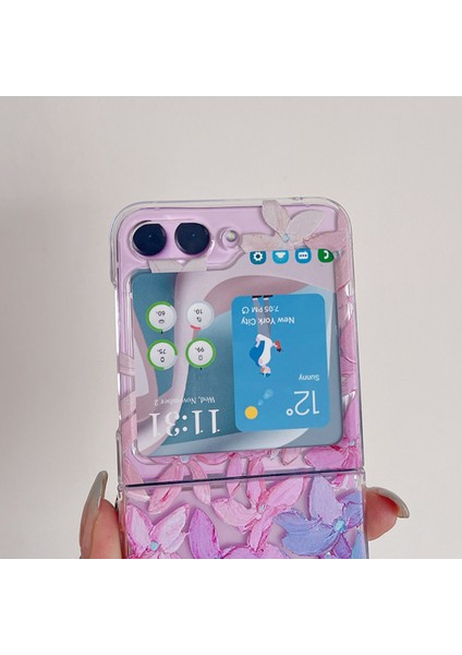 Samsung Galaxy Z Flip5 5g Telefon Kılıfı, Çizelge Önleyici Pc Telefon Kapağı (Yurt Dışından) fiyatları