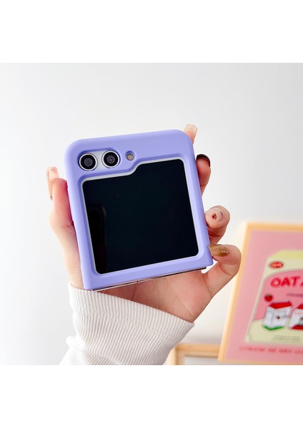 Samsung Galaxy Z Flip5 5g Silikon Telefon Kılıfı, Çizgiye Karşı Koruyucu Koruyucu Katlanır Telefon Kapağı (Yurt Dışından) modelleri