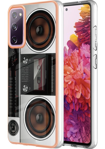 Samsung Galaxy S20 Fe / S20 Fe 2022 / S20 Lite Telefon Kılıfı Tpu Imd Desen Arka Kapak (Yurt Dışından)