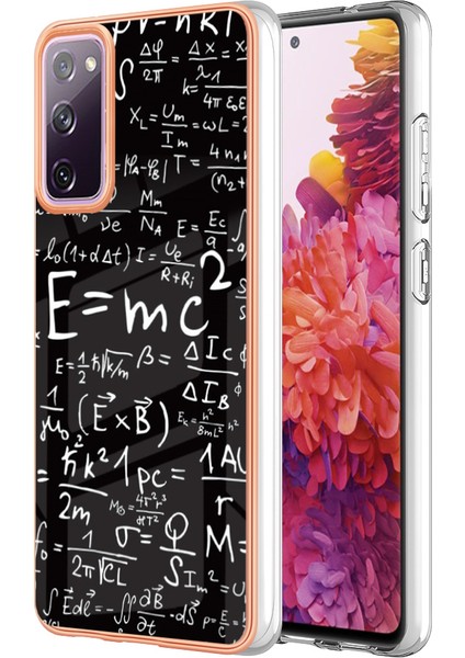 Samsung Galaxy S20 Fe / S20 Fe 2022 / S20 Lite Telefon Kılıfı Tpu Imd Desen Arka Kapak (Yurt Dışından)