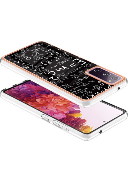 Samsung Galaxy S20 Fe / S20 Fe 2022 / S20 Lite Telefon Kılıfı Tpu Imd Desen Arka Kapak (Yurt Dışından)