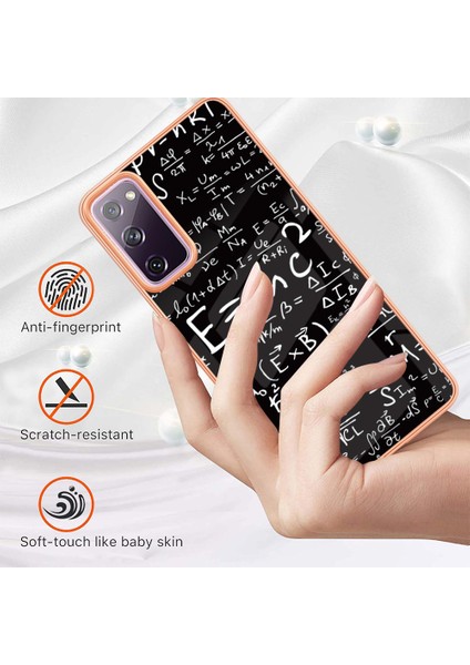 Samsung Galaxy S20 Fe / S20 Fe 2022 / S20 Lite Telefon Kılıfı Tpu Imd Desen Arka Kapak (Yurt Dışından)