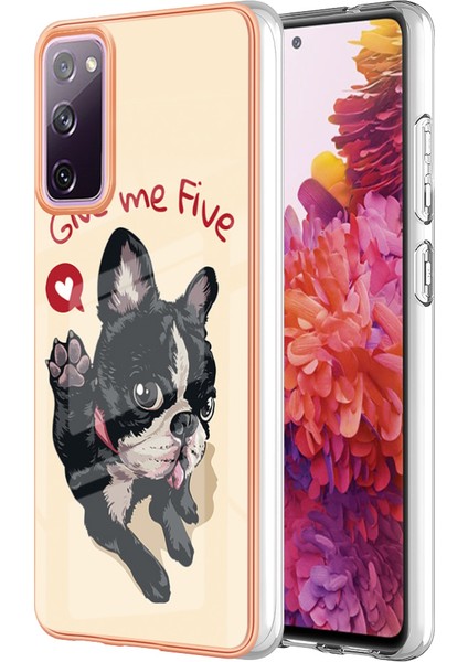 Samsung Galaxy S20 Fe / S20 Fe 2022 / S20 Lite Telefon Kılıfı Tpu Imd Desen Arka Kapak (Yurt Dışından)