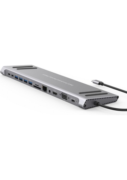 MST-14U Macbook Uyumlu 14IN1 Type-C Çoklayıcı Adaptör