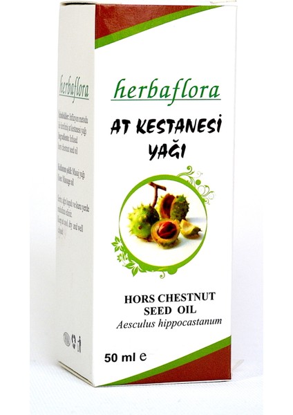 At Kestanesi Yağı (Horse Chestnut Seed Oil) - 50 ml