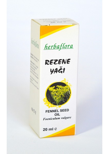 Rezene Yağı (Fennel Seed Oil) -20 ml