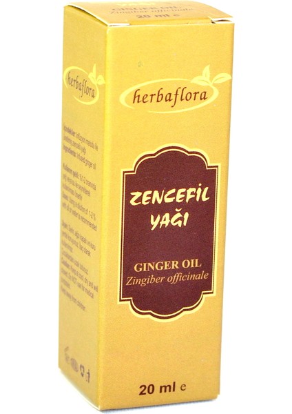 Zencefil Yağı (Ginger Oil) -20 ml