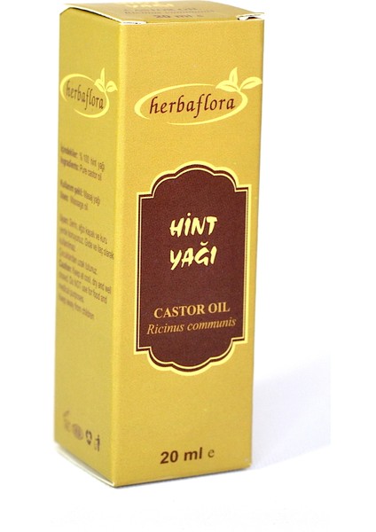 Hint Yağı (Castor Oil) -20 ml