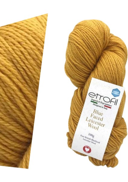 Blue Faced Leicester Wool 72131 Mustard