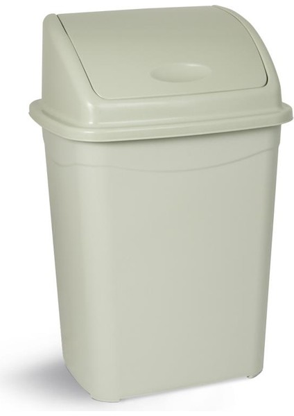 Swing Top Çöp Kovası 9 LT No. 2 Gri