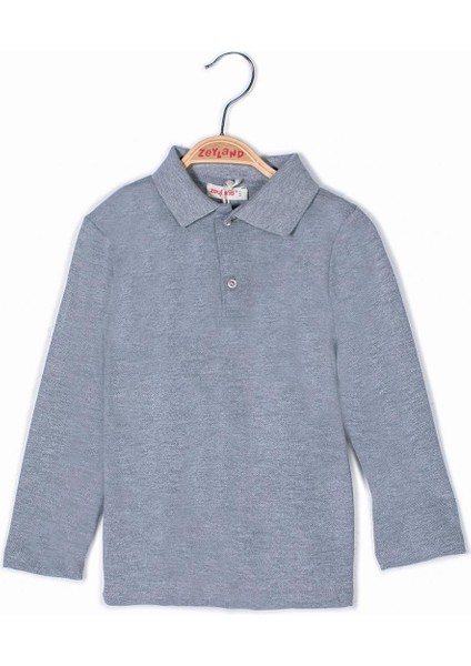 Unisex Çocuk Polo Yaka Uzun Kol T-Shirt fiyatları