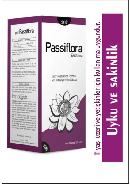 Passiflora 150 ml Şurup