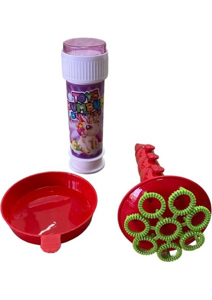 Bumbum Babbles Köpük Tabancası - Üflemeli Şekilli Köpük Yapma Oyuncak Seti
