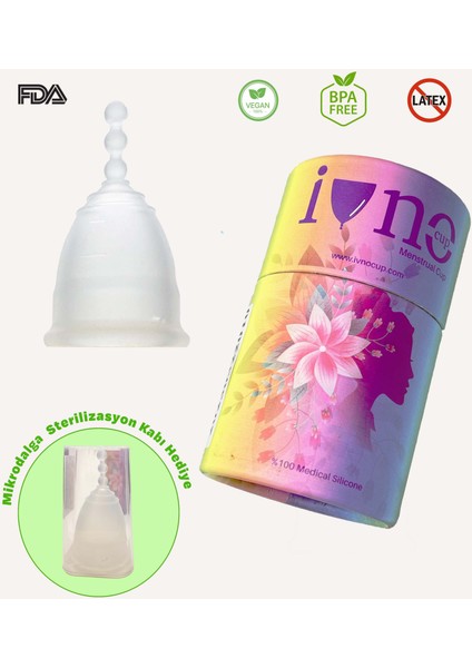 Menstrual Cup - Regl Kabı - Adet Kabı Medikal Silikon