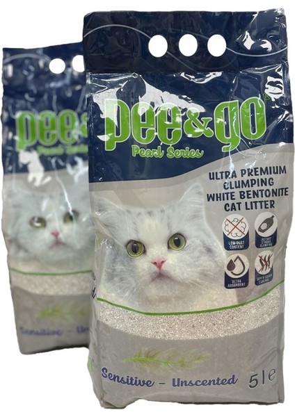 Pee Go Kedi Kumu 5 Lt Kokusuz x 2 Adet