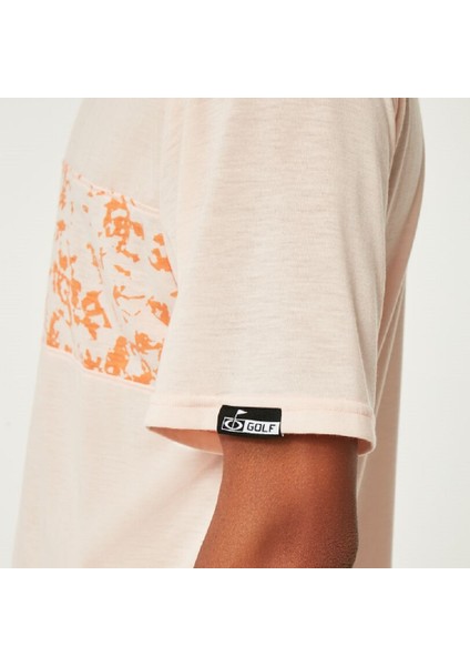 Sand Print Unisex Kısa Kollu Polo T-Shirt fırsatları