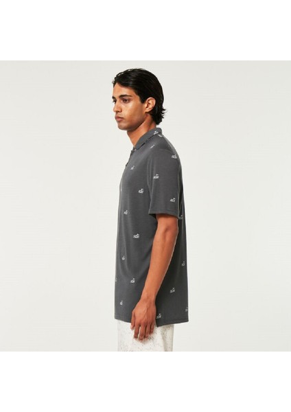 Golf Flag Unisex Kısa Kollu Polo T-Shirt