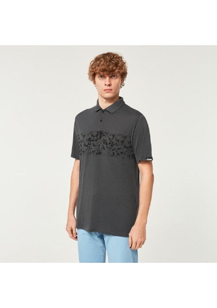 Sand Print Unisex Kısa Kollu Polo T-Shirt