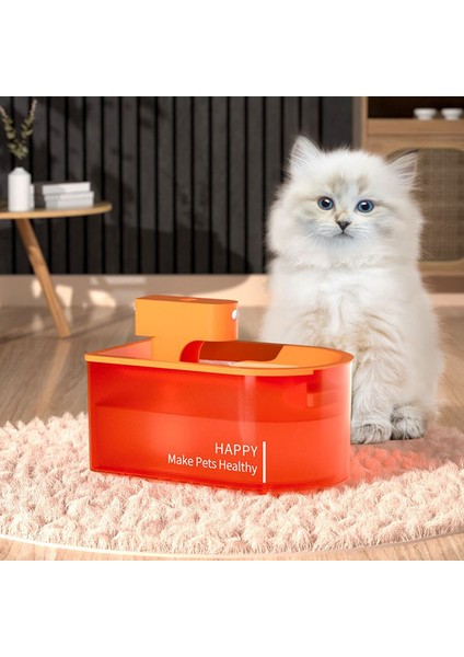Otomatik Sensörlü Bataryalı Kedi Köpek Su Kabı