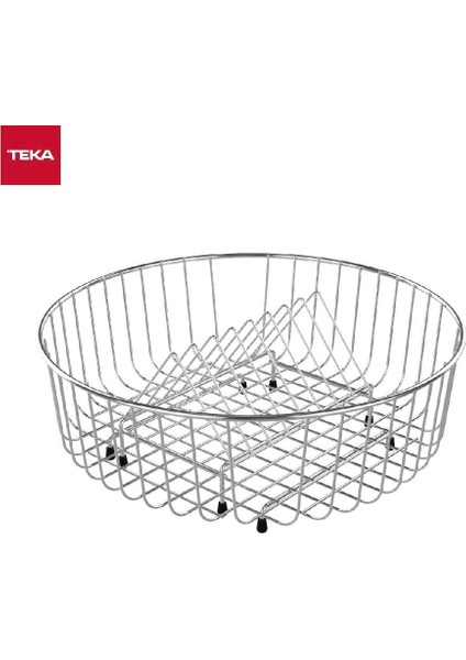 Paslanmaz Çelik Tel Sepet Bulaşıklık Eviye Aksesuarı 370 x 145 mm fiyatları