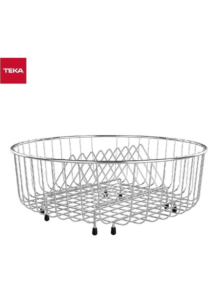 Paslanmaz Çelik Tel Sepet Bulaşıklık Eviye Aksesuarı 370 x 145 mm fırsatları