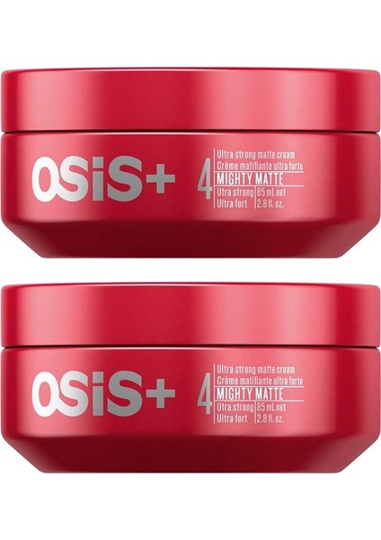 Osis Mighty Matte Güçlü Tutucu Mat Wax 85 ml 2 Adet