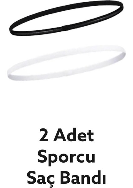 Yoga Saç Bandı Kadınlar İçin Elastik ve Rahat Kullanım 2 Adet Siyah Beyaz fiyatları