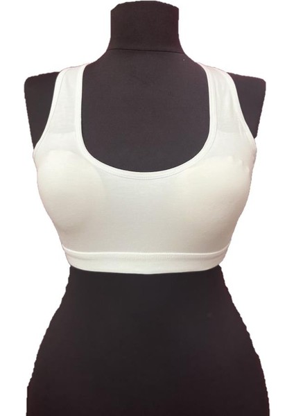 6400 Kız Çocuk Pedli Çapraz Sporcu Sütyen