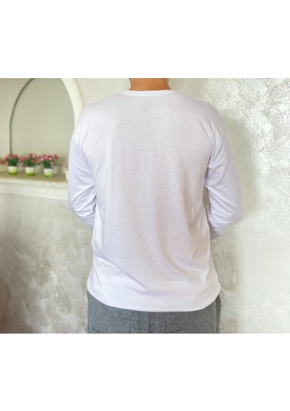 Erkek Elastan Bisiklet Yaka Uzun Kol 2 Adet Siyah T-Shirt modelleri
