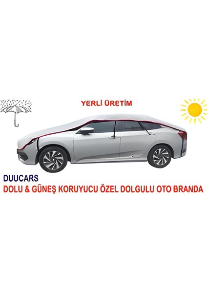 3 Katlı Araba Dolu Brandası Suv Sedan Hatchback ve S.w
