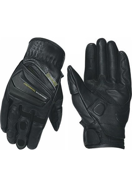 Motosiklet Eldiveni Deri Korumalı Avuç Içi Kaydırmaz Özellikli Motor Eldiveni