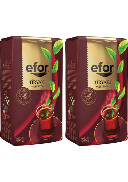 Tiryaki Çay 1.000 gr x 2 Adet