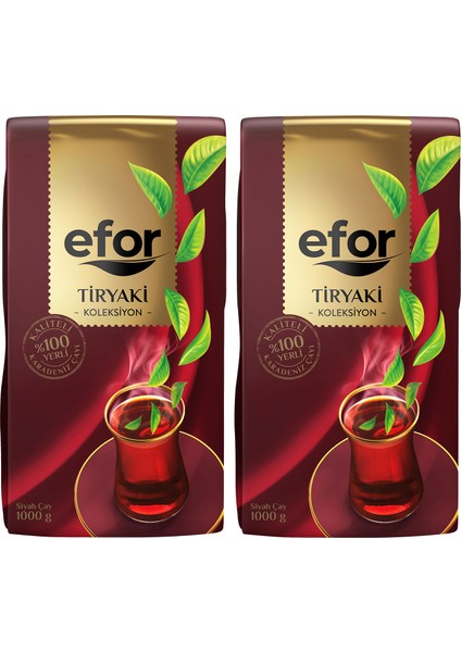 Tiryaki Çay 1.000 gr x 2 Adet