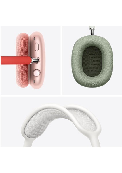 Aipods Max Bluetooth Kulaklık 1. Kalite Kulak Üstü Anc Aktif