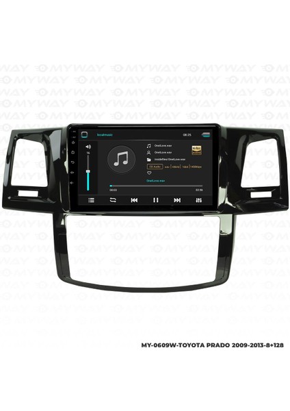 Toyota Prado Android 12 Multimedya Carplay 4gb RAM+64GB HDD 2009-2013 Navigasyon Ekran fiyatları