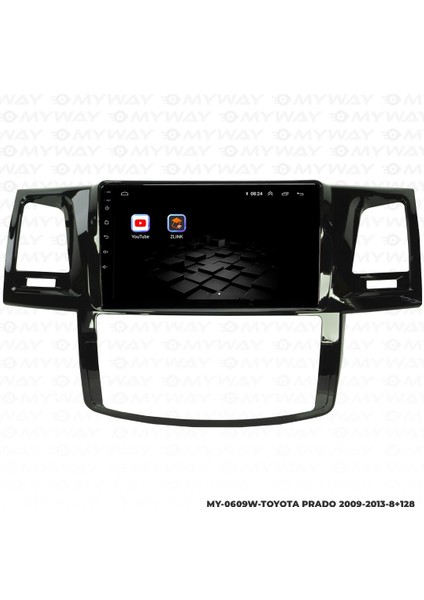 Toyota Prado Android 12 Multimedya Carplay 4gb RAM+64GB HDD 2009-2013 Navigasyon Ekran indirimleri
