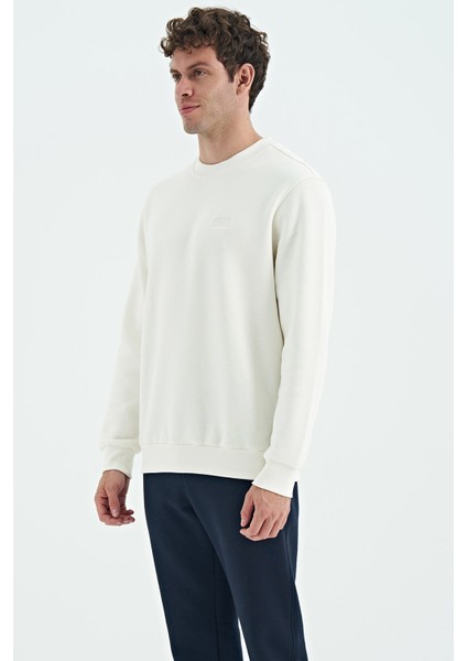 Omar Ekru Şardonlu Erkek Sweatshirt - 88137 indirimleri