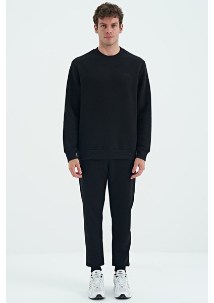 Andy Siyah Şardonlu Erkek Eşofman Takım - 85190