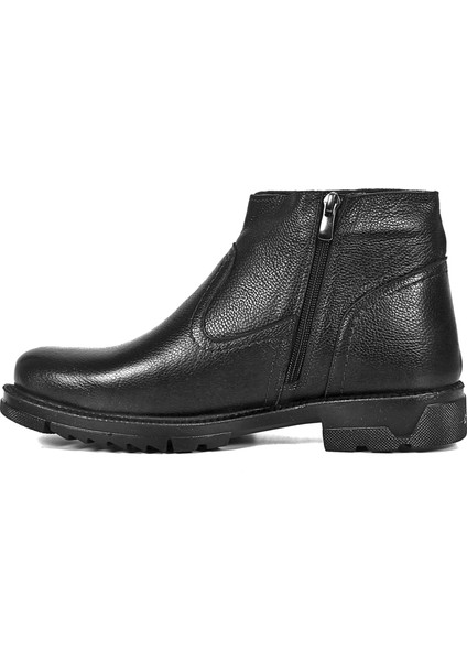 Swat Life 4249 Siyah Erkek Hakiki Deri Bot modelleri