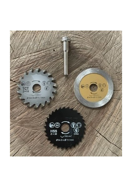 55 mm Sunta Ahşap Kesme Testeresi Seramik Mermer Kesici Disk