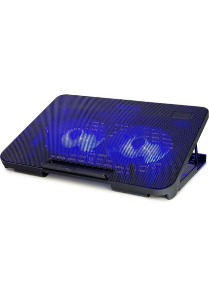 C-883 2 Fanlı Işıklı Standlı Laptop Soğutucu fırsatları
